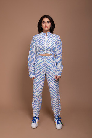 Small town girl printed jogger