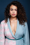 Print on your side blazer dress