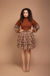 Dolled up printed dress