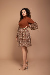 Dolled up printed dress