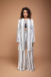 All about strips long jacket