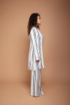 All about strips long jacket