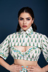 Too hot to handle half shirt blouse