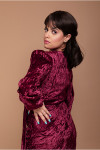 On my mind velvet dress