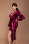 On my mind velvet dress